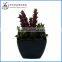 Mini artificial cactus plant with pot for indoor decoration