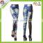 manufactory custom sublimation Compression tight yoga leggings print, wholesale fitness yoga leggings