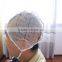 Disposable PVC Bull's Eye Frosting Tipping Cap for hair salon