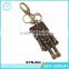 Vintage Bulk Key Chain Human Body Leather Wholesale Key Ring