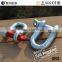 High Tensile US Type Screw Pin D Shackle