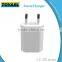 Wall charger travel charger EU plug with Compact, easy to carry
