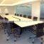 Rectangular Wooden Melamine boardroom meeting table (SZ-MT080)
