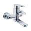 Chrome Deck Mounted Single Handle Sink Faucet Hot and Cold Water