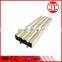 6063 t5 extrusion aluminum wood finish profile accessory