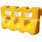 PE Colorful plastic traffic barrier/road block/road water filled barrier