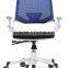 High Quality Office Chair With Armrest blue Mesh Staff Chair With Casters GS-1795AW