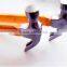 claw hammer with fully polished wooden handle