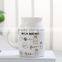 Direct Manufacturer 12 OZ Ceramic Cow Design Milk Mugs