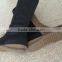 2016 Brand New Korea Style Made in China Cheap women flat long boots for sale
