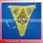 Eco- friendly 170T polyester soccer team body flag