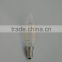 Candle lights for decoration C35 2W E14 led candle light led filament lamp consumer electronic