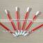 Double tips pink cotton tips/cotton bud/cotton swab