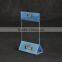 Factory wholesale a6 acrylic table stand menu holder