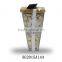 Aroma Potpourri And Dried Flower In Glass Vase With Wood Cover