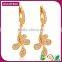 New 2016 Jewellery Gold Leaf Necklace And Earring Sets