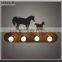 Interior Wall Sconces Horse Black Wall Lighting MD81721-L4