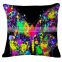 Oil painting patchwork 3D digital printed cushion cover, pillow case