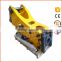 Side type hydraulic breaker adapted to 20 tons excavator