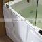 Q375G walk tub shower combo with massage bathtub/ walk in tub for disable and old people