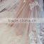 OEM ODM customized chinese fabric ruffled bodice cross back bridal gowns fashion wed