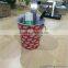 Direct factory sale CYMK print OEM tool bucket cheap round metal tool box with handle