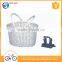 wholesale bicycle accessories wicker bicycle basket with holder