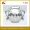 hardware product golden and silver stainless steel decorative accessories lantern