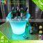 Whole sale Cube LED ice bucket Bar use bottle cooler LED bucket