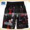 New Style Children Kids Fashion Knit Printed Cartoon Short Pants for Boys (D3753)