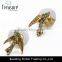 Fashion jewelry fashion gold plated earring animal latest gold earrings unique gold hanging earring