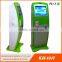 Slim Touch Screen Ticket Print Vending Machine / SIM Card Distribute Kiosk