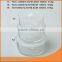 Nice design clear round glass food disposable container with ISO9001-2008
