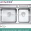 Foshan manufacturer 201 304 stainless steel square Kitchen sink                        
                                                                                Supplier's Choice