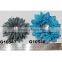 fashion big crystal hair flower with metal clips