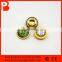Recycles Gold Fancy plastic buttons for childrends clothing