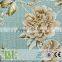 Beautiful floral textured Italian vinyl wallpaper 2015