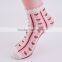 custom lady jaquard Rumi Socks heart design