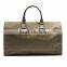 men's waxed canvas military duffle bag with leather trim                        
                                                Quality Choice