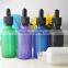 15ml 30ml black frosted glass dropper bottle with tamper&childproof cap for e-liquid