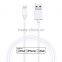 MFi certified pvc molding orignal 2m usb data cable for iphone