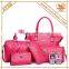 6pcs in 1 set cheap price tote lady handbag, High qualityhigh quality cutlery set