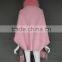 New Product Cashmere Cape With Pink Raccoon Fur Trim / Winter Ladies Poncho Shawl
