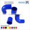 1 1/2" 38mm Straight Silicone Rubber Turbo Coupler Joiner Hose Blue