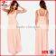 New design sweetheart peach maxi dress/gown princess long evening dress                        
                                                Quality Choice