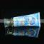 120ml plastic cosmetic tube for sunscreen with color acrylic cap