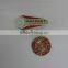 2015 custom metal coin money clip with coin holder