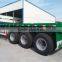 Factory direct sale 3 axles 20ft 40ft container platform flatbed semi trailer/truck trailer/shipping container trailers for sale