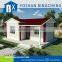 china manufacture easy installation luxury prefab steel villa
