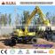 construction machinery 6ton wheel excavator new excavator price